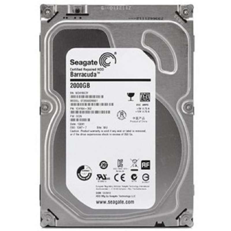 希捷（Seagate）2TB ST2000DM001 7200转64M SATA 6Gb/秒 台式机硬盘