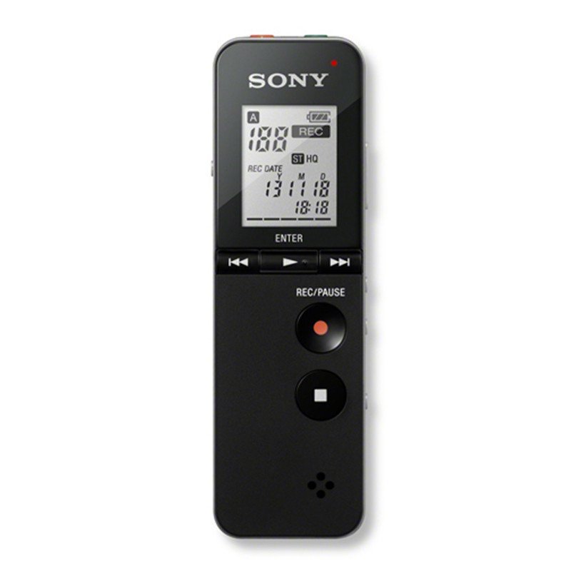 索尼（SONY）ICD-FX88 （黑色） 数码录音棒 录音笔 学习会议型录音笔 学生课堂录音笔 MP3音乐播放