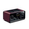 YAMAHA雅马哈音响TSX-B72收音扩音机2.0声道迷你组合音响便携式一体机深红色