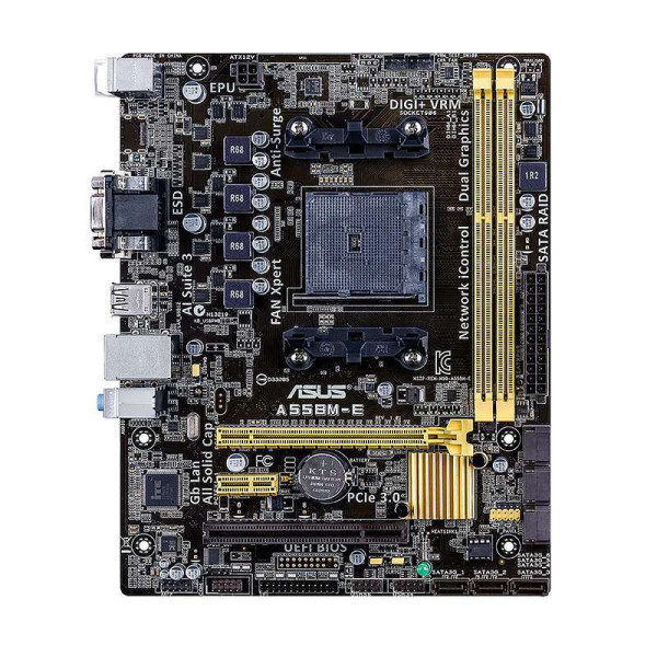 asus/华硕 a55bm-e (amd a55 fch/ socket fm2)主板