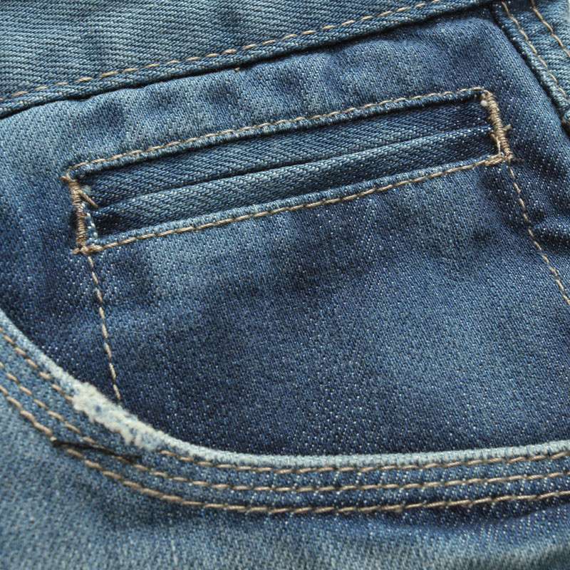 tonyjeans汤尼俊士 拼接贴袋牛仔裤1212400530 蓝色 30(2尺3)