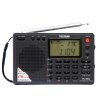 德生(Tecsun) PL-380 数字调谐全波段解调立体声收音机（黑色）