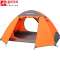 CNHIMALAYA/喜马拉雅 冬季帐篷户外双人双层防雨防风防雪铝杆帐篷（田园款） HT9186 橙色