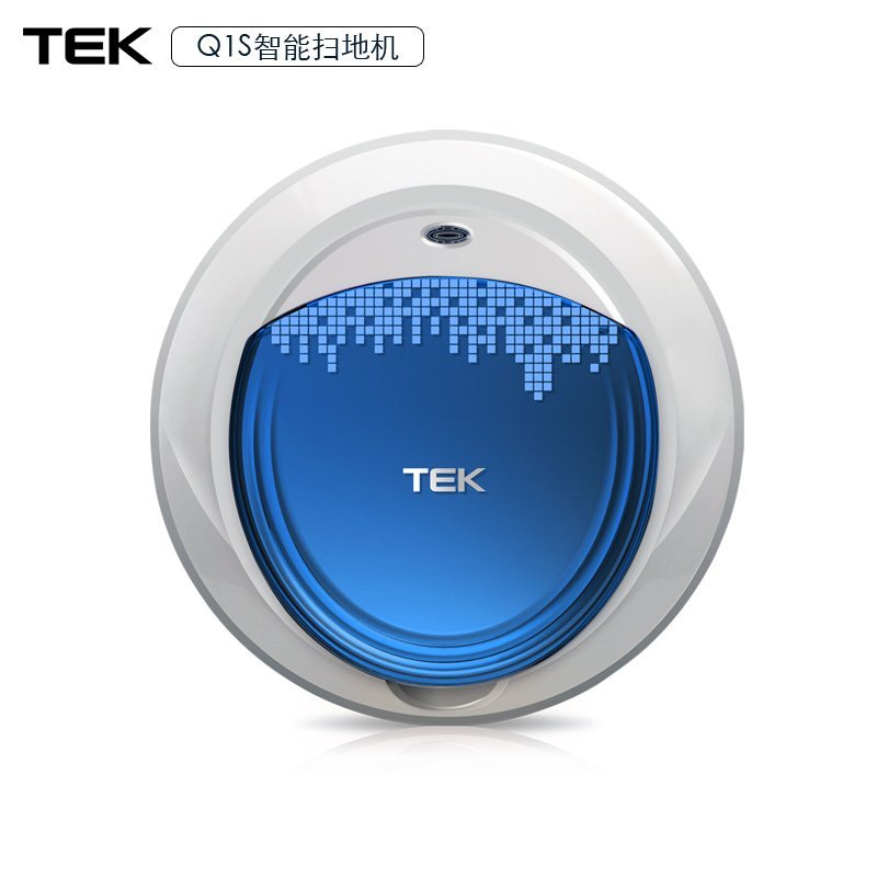 科沃斯TEK迷你“Q1s”TCR03B-IB升级款家用扫吸拖全能 智能扫地机器人吸尘器