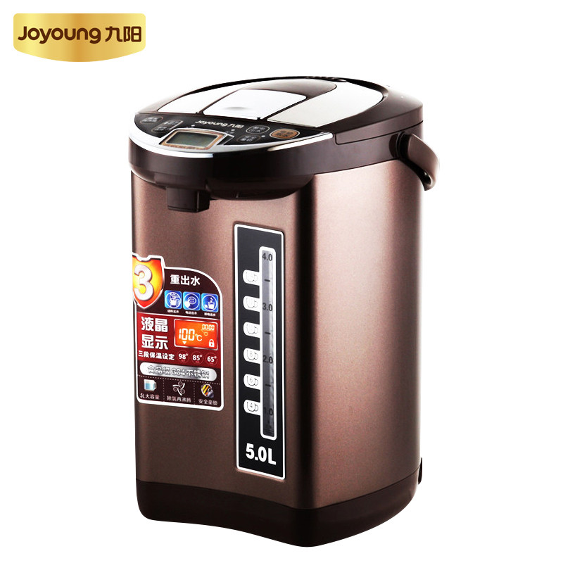 九阳（Joyoung）JYK-50P02 电热水瓶双层保温 不锈钢烧水壶电水壶 5L