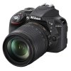 尼康(Nikon）D3300数码单反相机 套机 （VR18-105）黑+8G卡