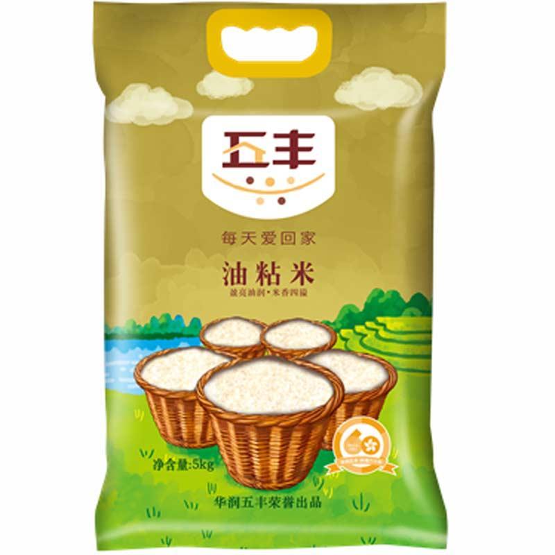 五丰油粘米5kg