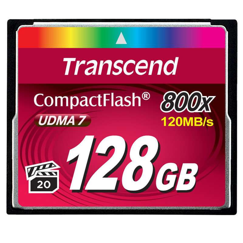 创见(Transcend) 超高速CF存储卡128GB 800X