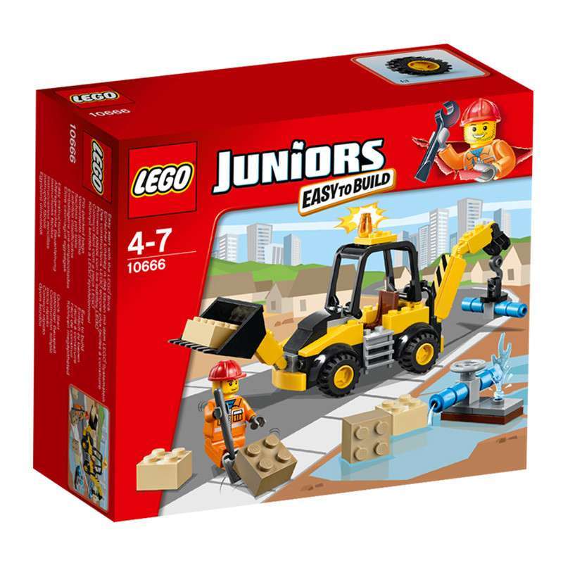 lego 乐高小型挖掘机10666 早教 积木 玩具高清实拍图