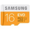 三星(SAMSUNG) MicroSD手机内存卡 TF 存储卡 16G(CLASS10 48MB/s) 升级版(EVO)