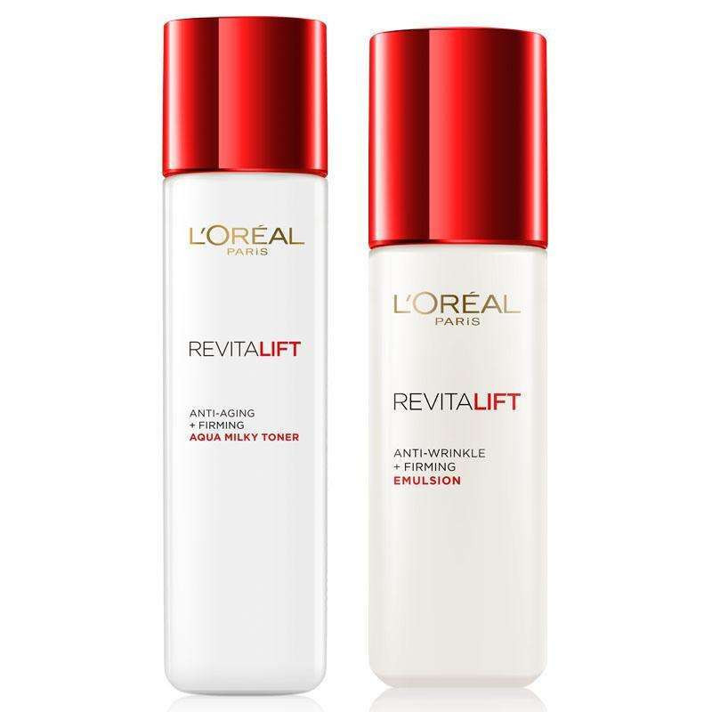 【欧莱雅(loreal)系列】欧莱雅(loreal) 复颜抗皱滋润套装(清乳柔肤
