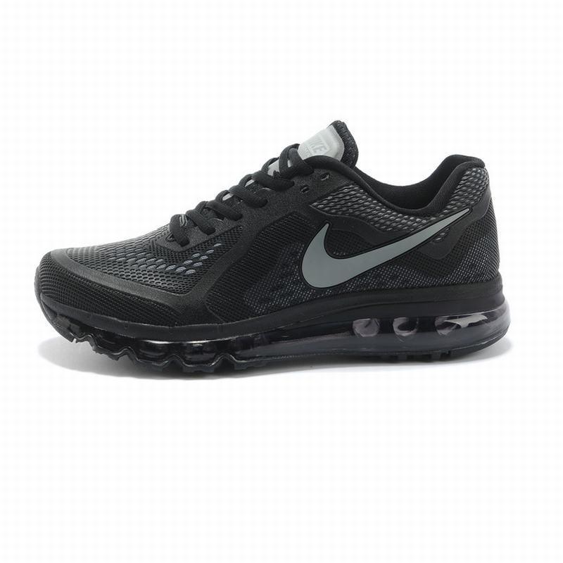 NIKE耐克男鞋正品2014 AIR MAX女子跑步鞋 621078-100-407-006-007 黑色007 44码