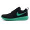 Nike Roshe Run耐克男鞋轻便网面透气跑鞋跑步运动鞋男网鞋 黑绿037 41码