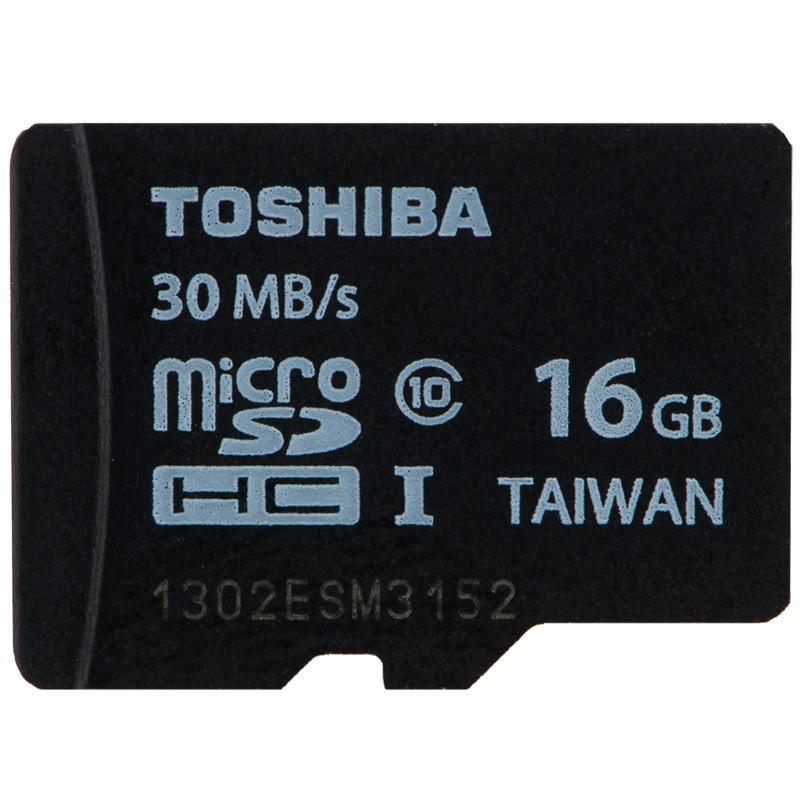 东芝（TOSHIBA) 16GB(Class10)Micro SD（TF）存储卡/内存卡