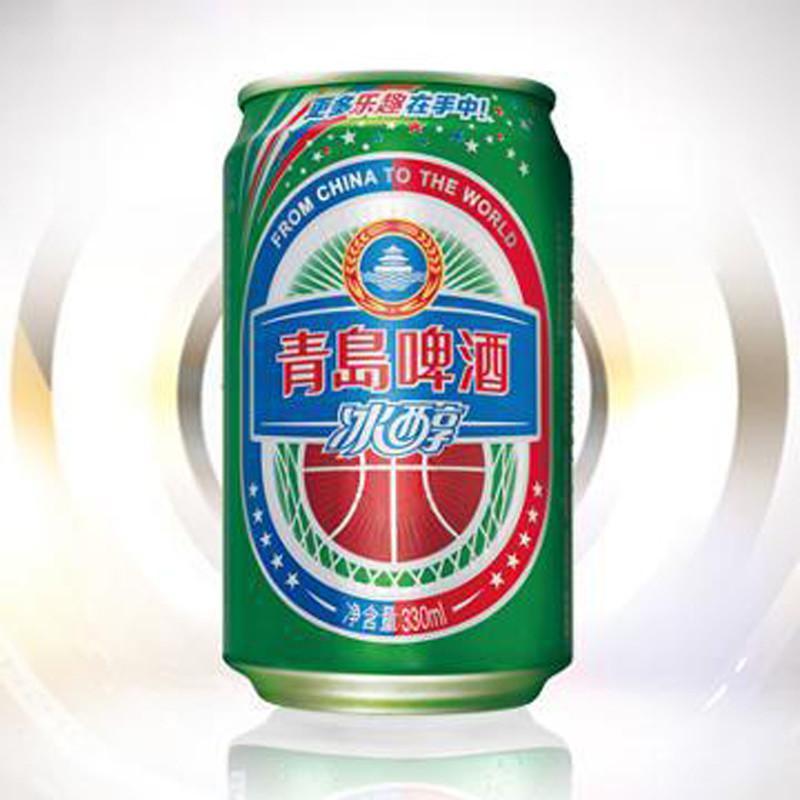 青岛冰醇啤酒听330mL