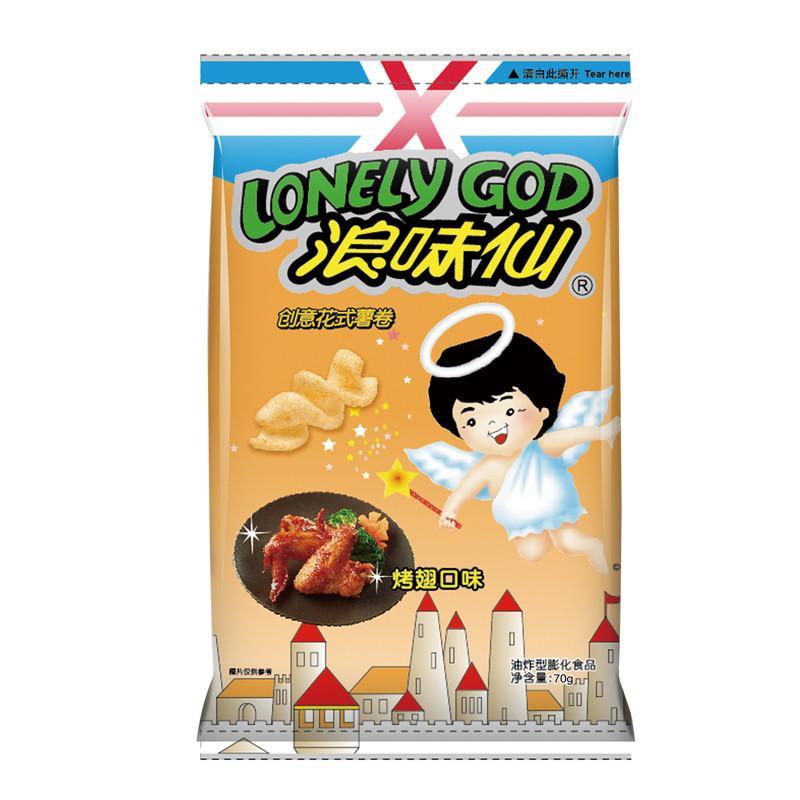 旺旺 浪味仙（烤翅口味）70g/袋