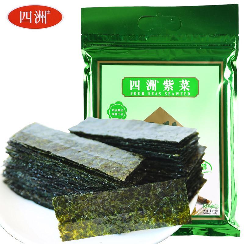 四洲紫菜(日本芥辣味)40g
