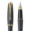 PARKER/派克 都市磨砂黑杆金夹墨水笔 钢笔