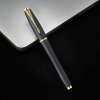 PARKER/派克 都市磨砂黑杆金夹墨水笔 钢笔