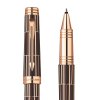 派克(PARKER)首席时尚巧克力玫瑰金夹宝珠笔