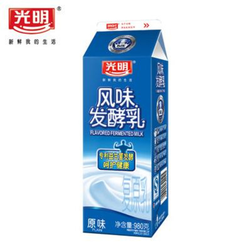 光明无糖低脂（木糖醇）风味酸奶980g