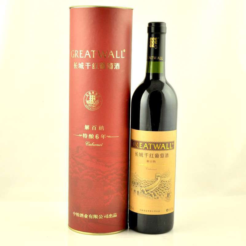中粮长城特酿6年干红葡萄酒750ml