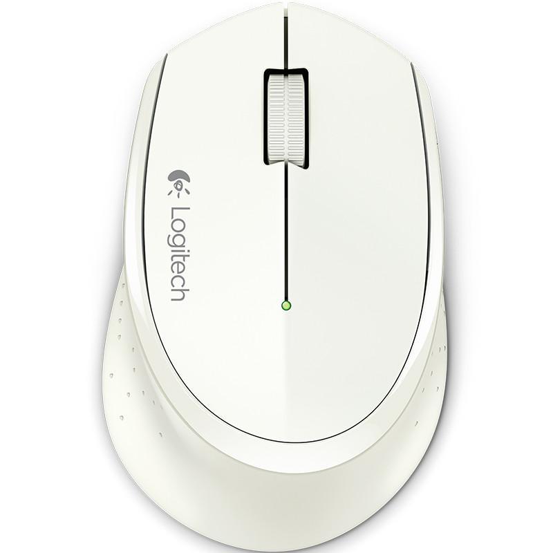 罗技（Logitech）M280 无线鼠标 白色