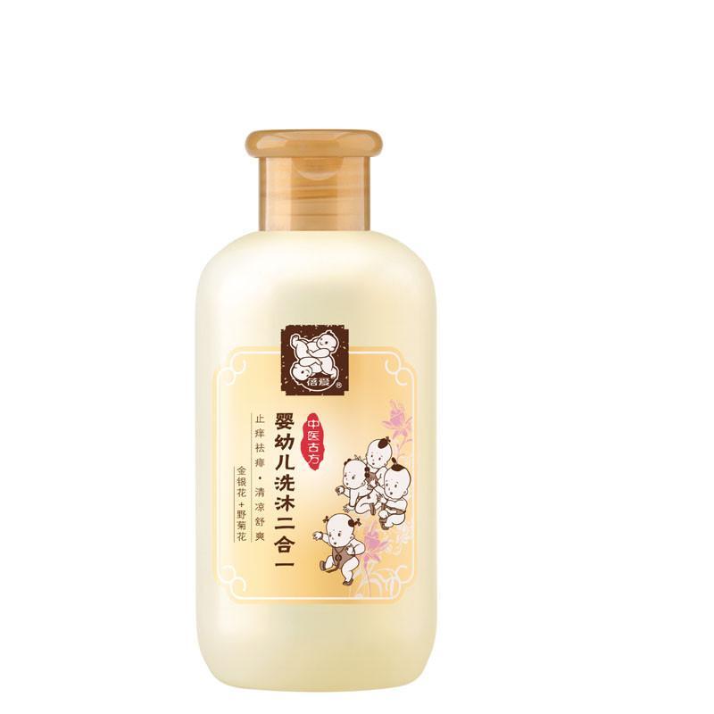 蓓爱婴幼儿洗沐二合一（金银花）120ml