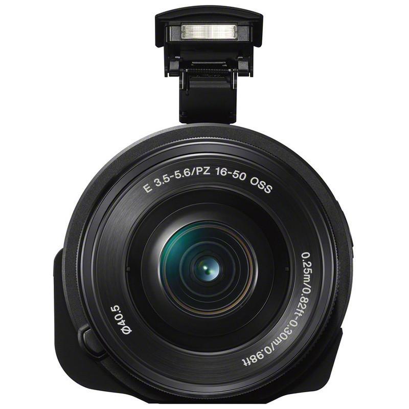 索尼(sony) ilce-qx1l 镜头相机 黑色