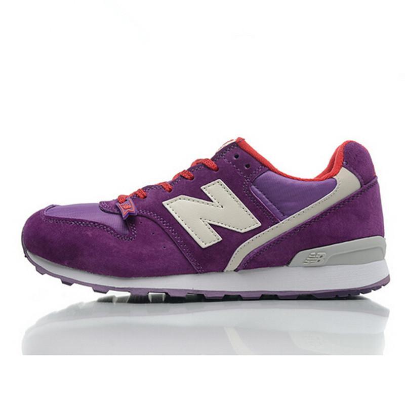 New Balance/新百伦 新款 女鞋运动鞋N字母跑步鞋透气鞋复古潮鞋 紫红 36码