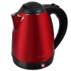 奥克斯（AUX）HX-A5076 精密温控 食品级304不锈钢2L/2升 电热水壶/开水壶 红色