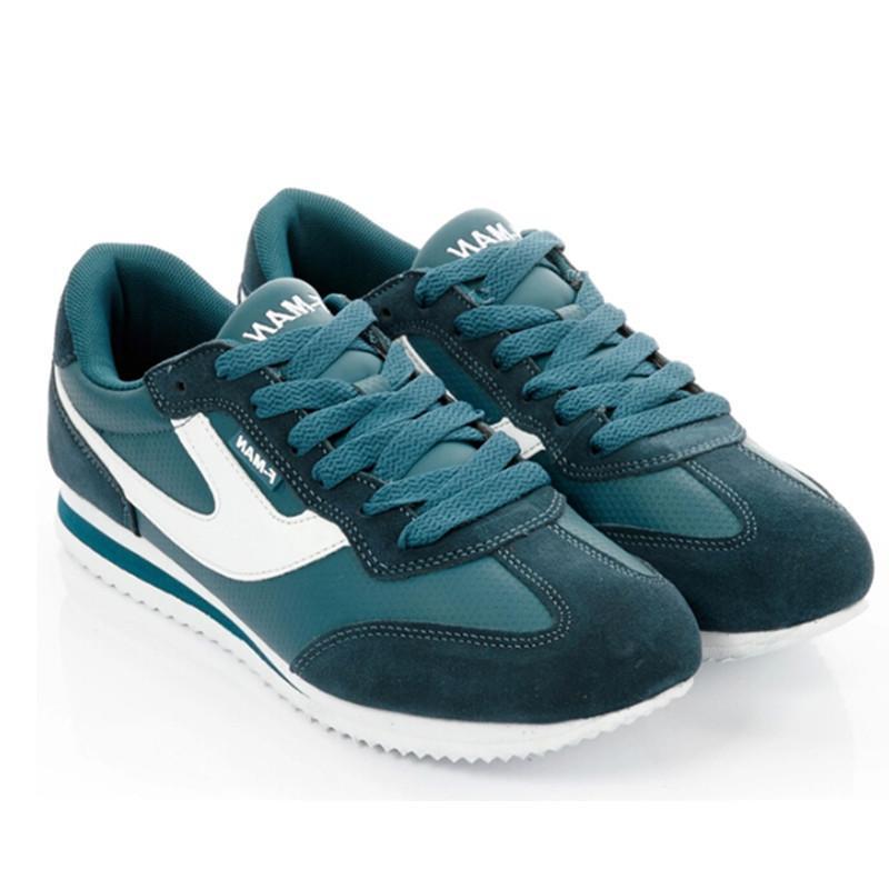 双星男女鞋时尚休闲鞋轻便旅游鞋慢跑鞋运动跑鞋91a302 绿色i 39