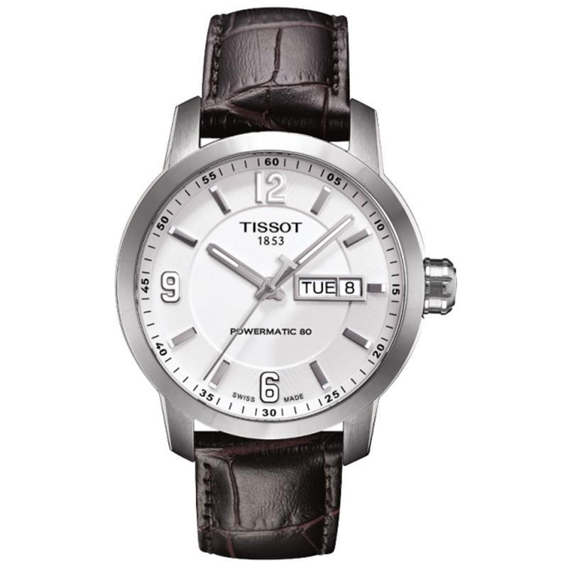 天梭tissot prc 200系列 机械男表 t055.430.16.017.00 瑞士正品
