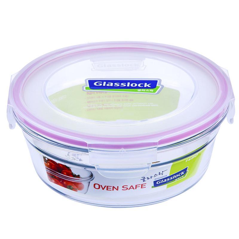 三光云彩(GLASSLOCK) 钢化耐热玻璃单品保鲜盒 OCCT 耐230℃烤箱用 1480ml