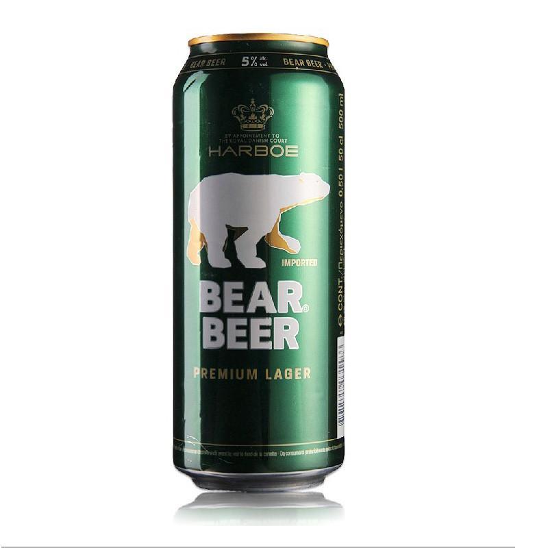 哈尔博绿熊啤酒500ml（德国）