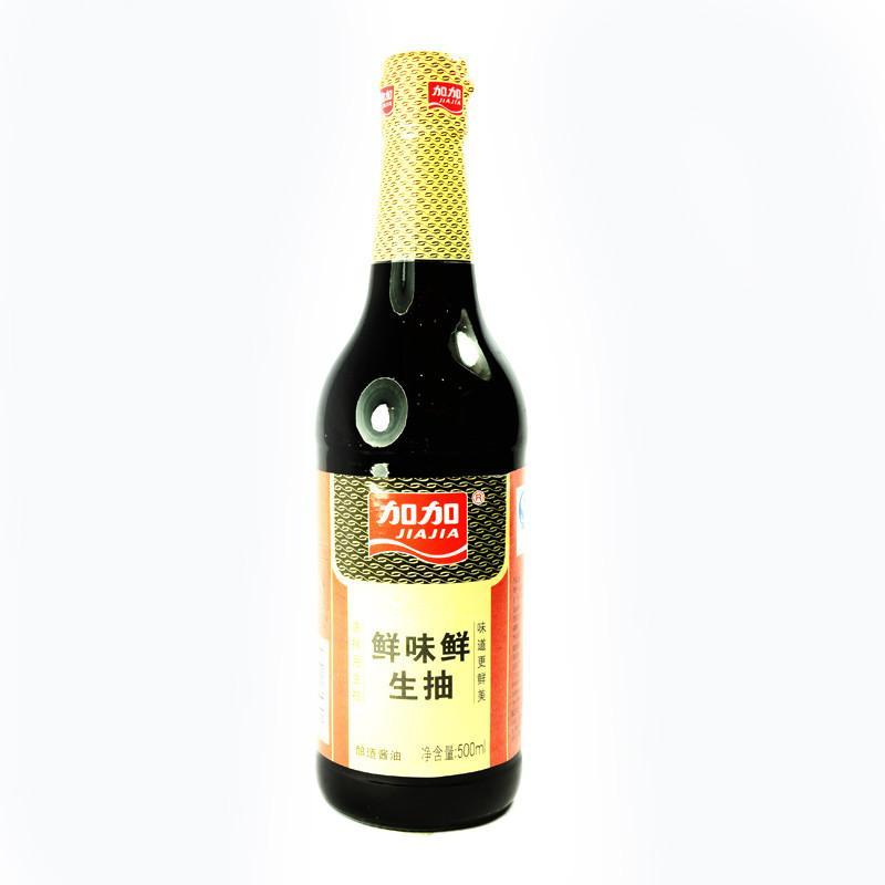 加加鲜味鲜生抽500ml