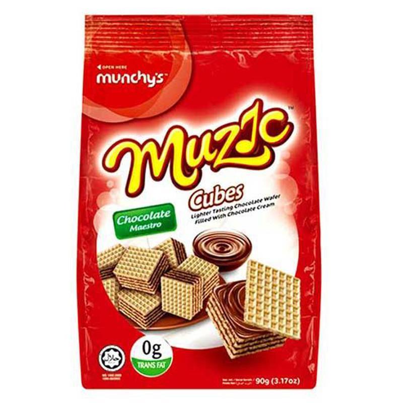 马奇新新 妙乐榛子巧克力味夹心威化饼干 90g/袋
