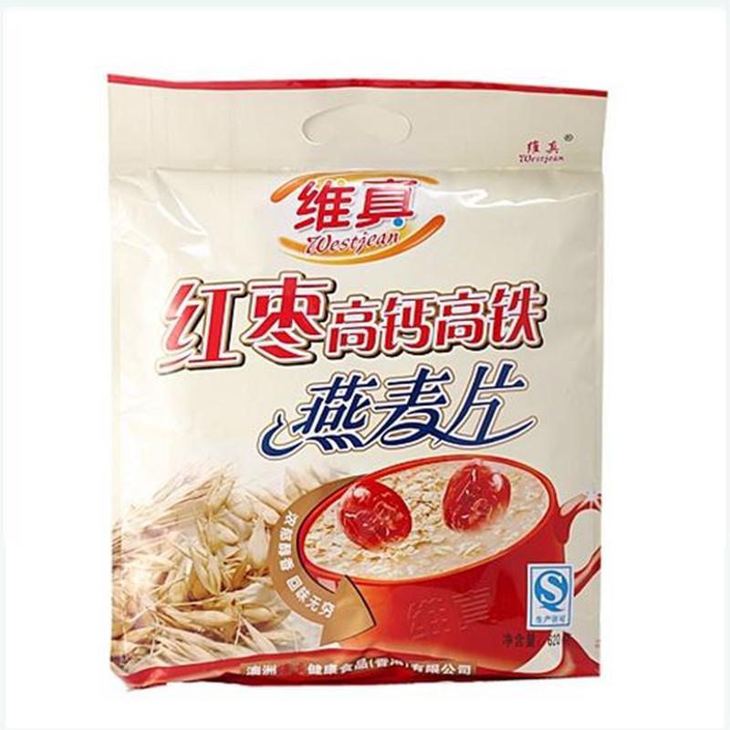 维真 红枣高钙高铁燕麦片620g