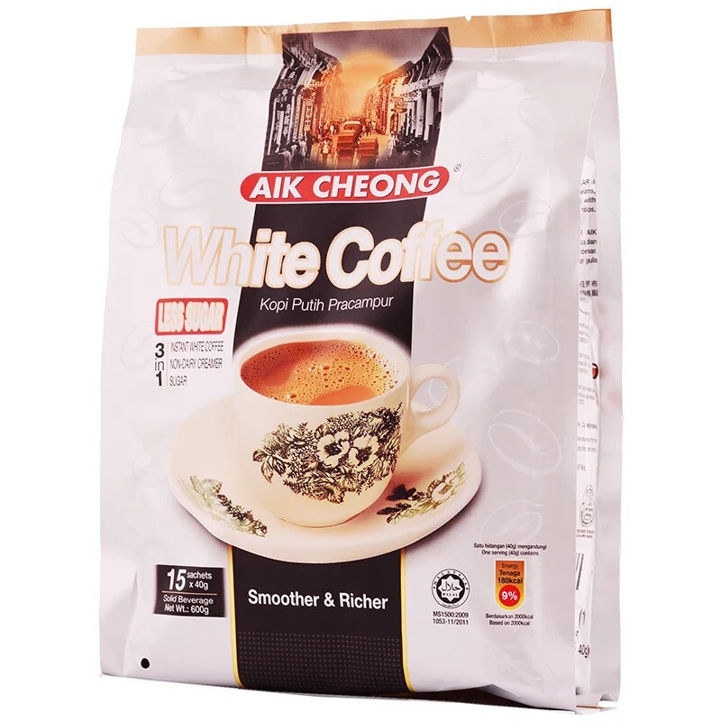 益昌三合一白咖啡600g