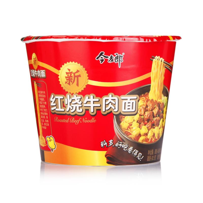 今麦郎红烧牛肉桶面110g