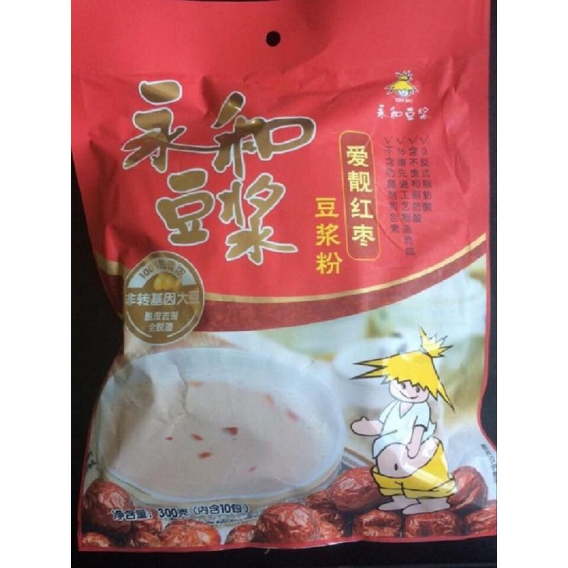 永和爱靓红枣豆浆粉300g