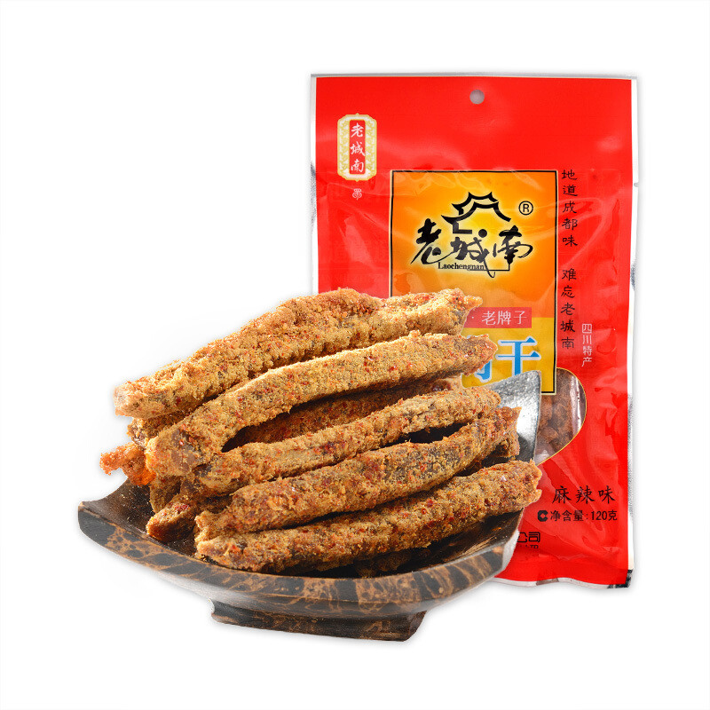 老城南牛肉干（麻辣味）120g