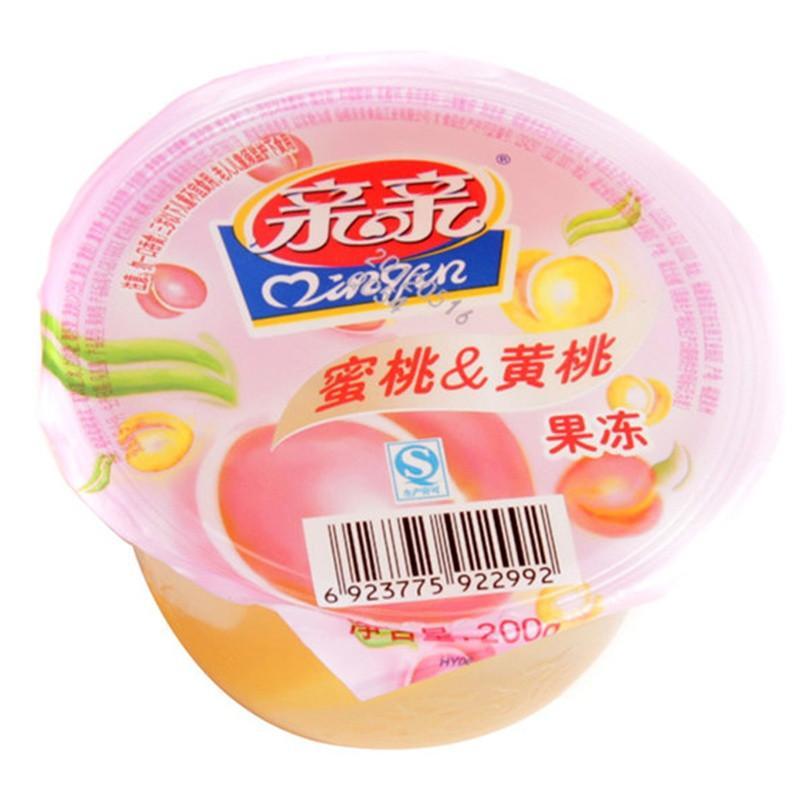 亲亲果肉果冻200g(蜜桃&黄桃)