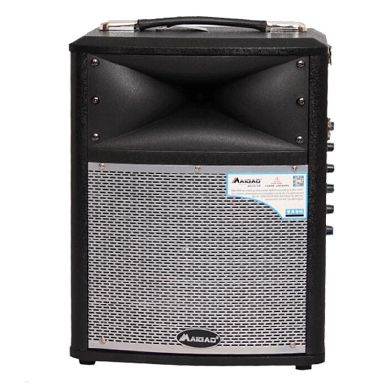 麦高maigaos66619户外大功率移动电瓶音箱充电手提便携插卡音响录音