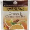 英国川宁(TWININGS) 柑桔肉桂果香红茶25包*2g 波兰进口茶叶袋泡茶包