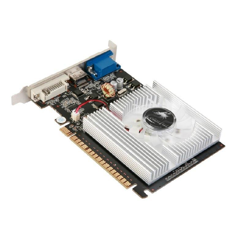 七彩虹(colorful)gt610cf黄金版ii d3 1024m 523/1000mhz 64位 ddr3