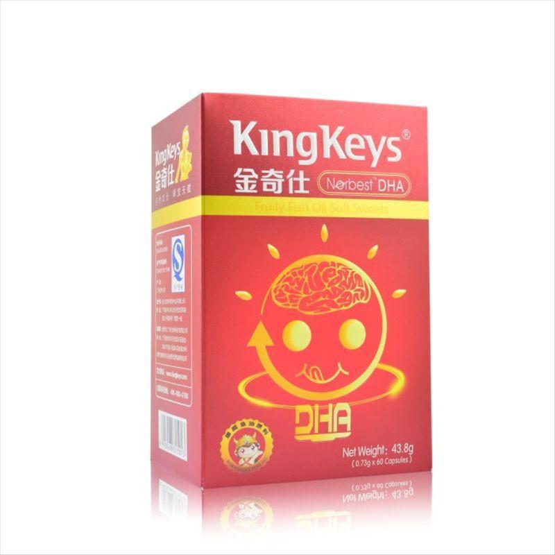 金奇仕(KingKeys)挪倍智DHA果味鱼油软糖0.73*60粒