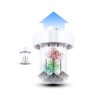 德尔玛（Deerma）F490 3.5L过滤芯净化 静音 超声波加湿器 (金色)