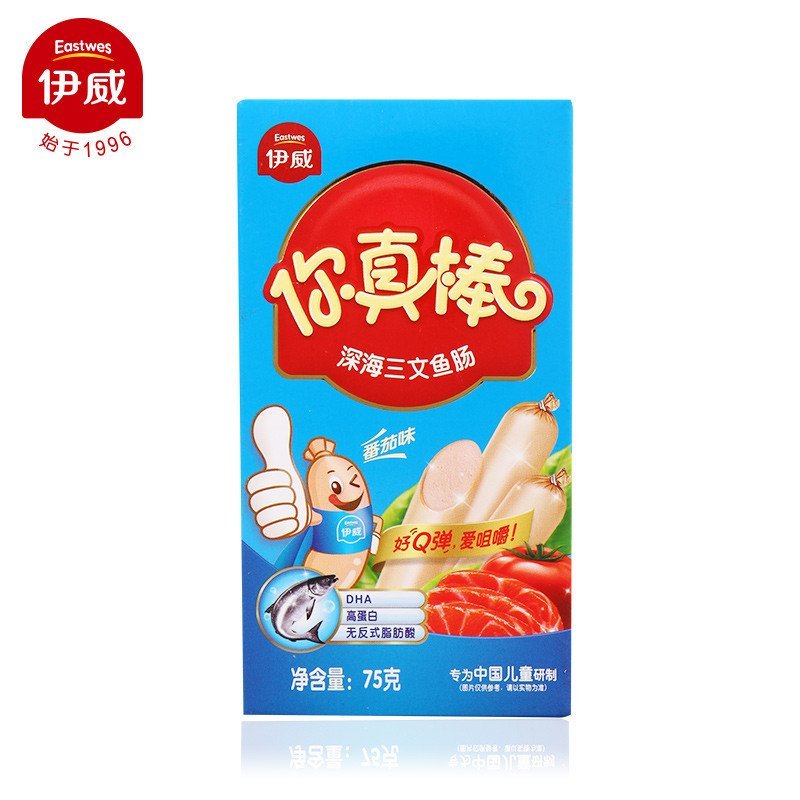 伊威你真棒三文鱼鱼肠 225g