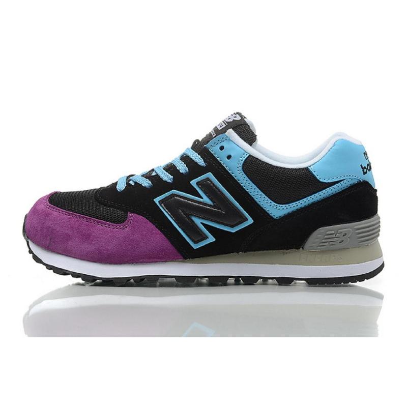 New Balance/新百伦慢跑鞋 574系类美产复古运动休闲男女跑鞋 紫黑40